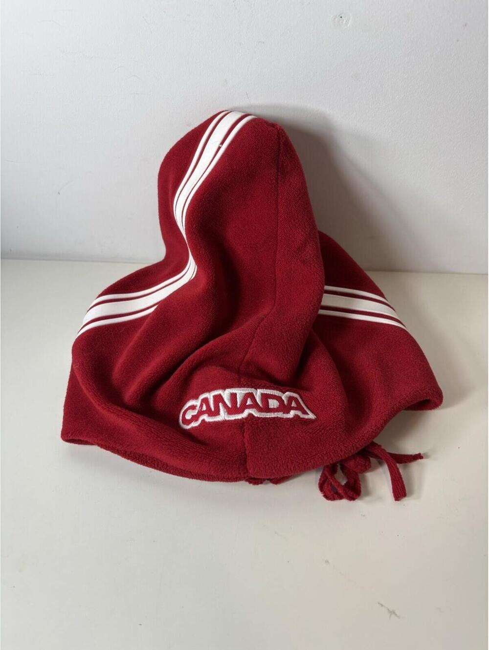 Hudson's Bay Olympic Hat Toque w Tassels  One Size Adult HBC Canada